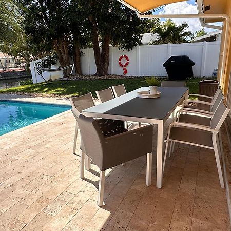 New! Waterfront Heated Pool & Jacuzzi 2 Mi To Beach - Fishing Pier Relaxing Spa & Hammock Fort Lauderdale Esterno foto