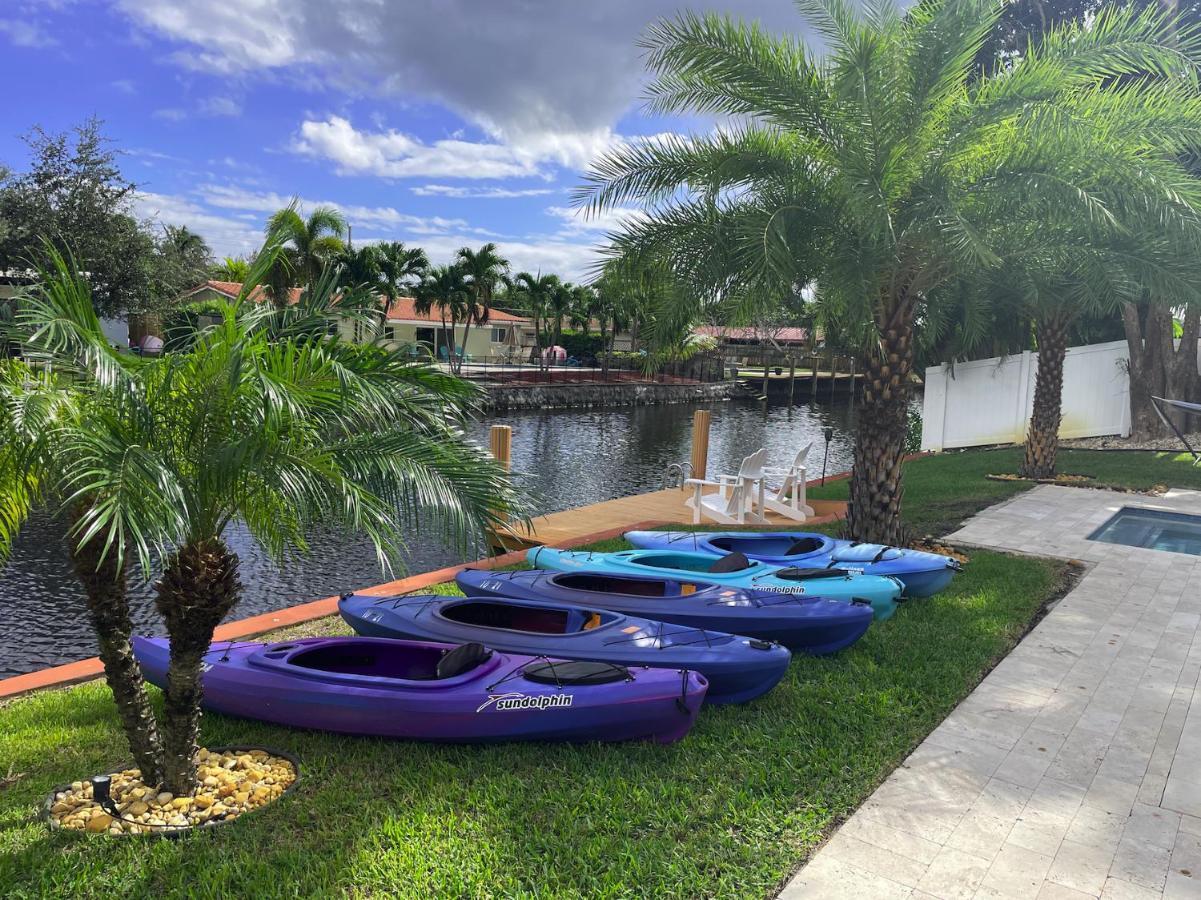 New! Waterfront Heated Pool & Jacuzzi 2 Mi To Beach - Fishing Pier Relaxing Spa & Hammock Fort Lauderdale Esterno foto
